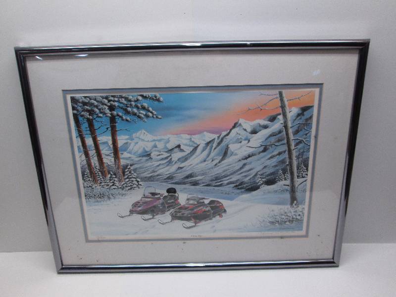 Jerry Raedeke signed Numbered Print