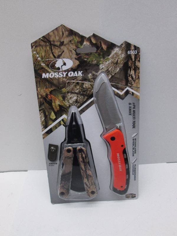 New Mossy oak 2 pack Multi tool and Knife