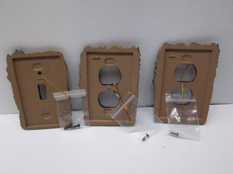 New COuntry Scenic Light and outlet cover LOT
