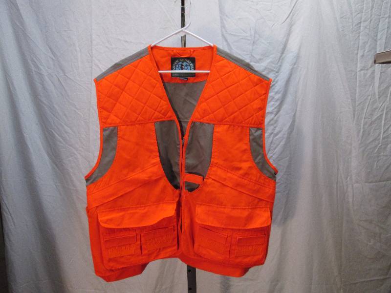 Master Sportsman orange hunting Vest size 3XL