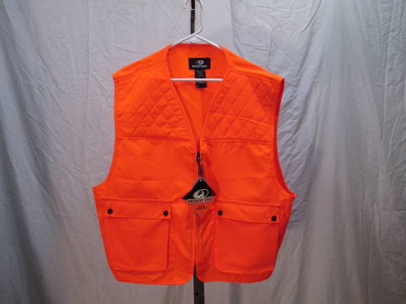 Mossy Oak orange hunting vest size 2XL NWT