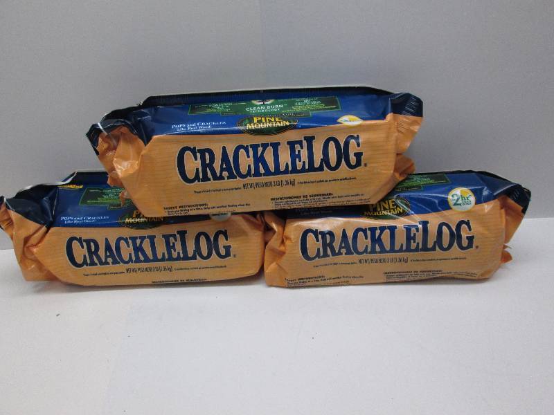 CrackleLog Pine Mountain LOT of 3
