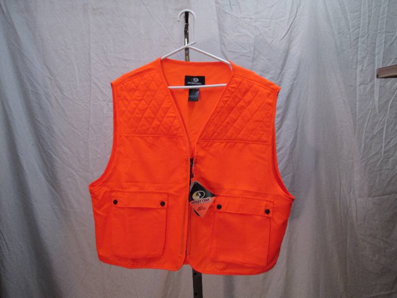 Mossy Oak orange hunting vest size 2XL NWT