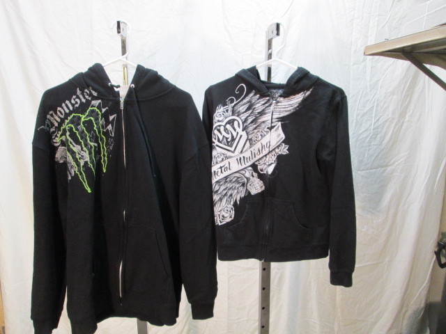 Monster Energy & Metal Mulisha Hooded Sweatshirt