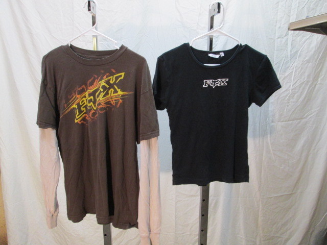 Fox shirts Lot size large
