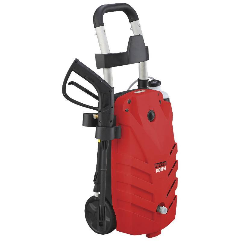 lot 197 image: MASTER CRAFT 1800 PSI PRESSURE WASHER