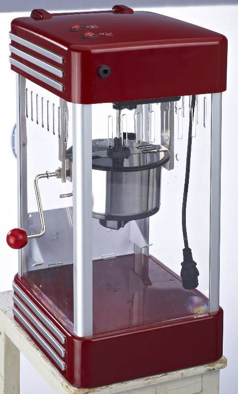 lot 200 image: ALCOVE NOVELTY POPCORN MACHINE