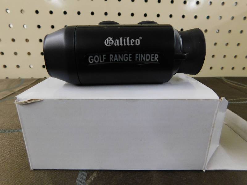 lot 159 image: Digital 7X Golf Range Finder, MSRP $79.99