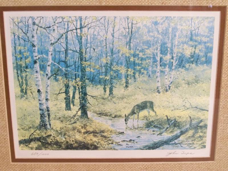 lot 9 image: John Tupa Print