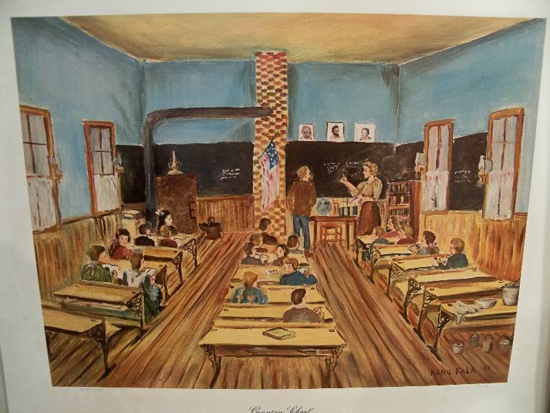 lot 8 image: Mamie Falk Print