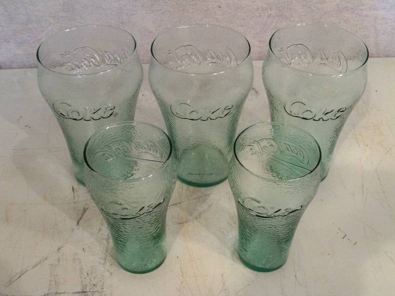 lot 51 image: Coca-Cola Glasses