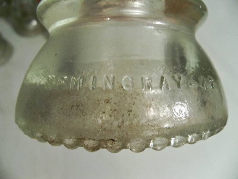 lot 84 image: Glass Insulators
