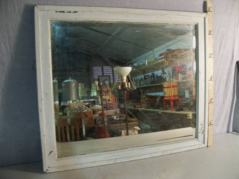 lot 99 image: Old Mirror