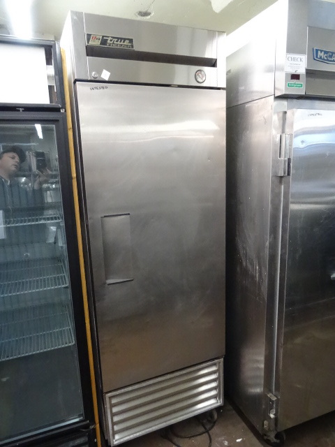 lot 6 image: True Single Door Stainless Freezer