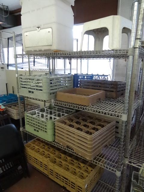 lot 26 image: Wire Shelving Unit.