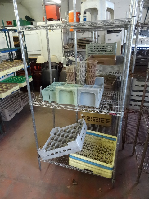 lot 28 image: NSF Wire Shelving Unit