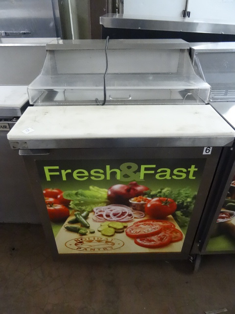 lot 53 image: True Refrigerated Prep Station