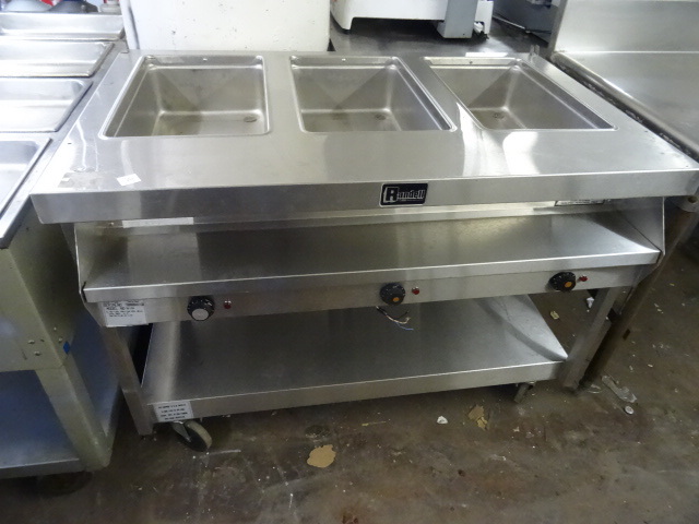 lot 62 image: Randell 3 Basin Steam Table