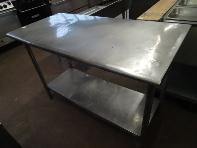 lot 63 image: Stainless Table 50 X 24 X 34
