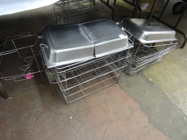 lot 126 image: Misc Chaffing Pan With Frames,