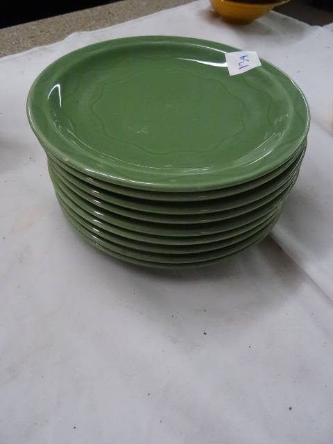 lot 134 image: Syracuse 9 Plates Qty 9