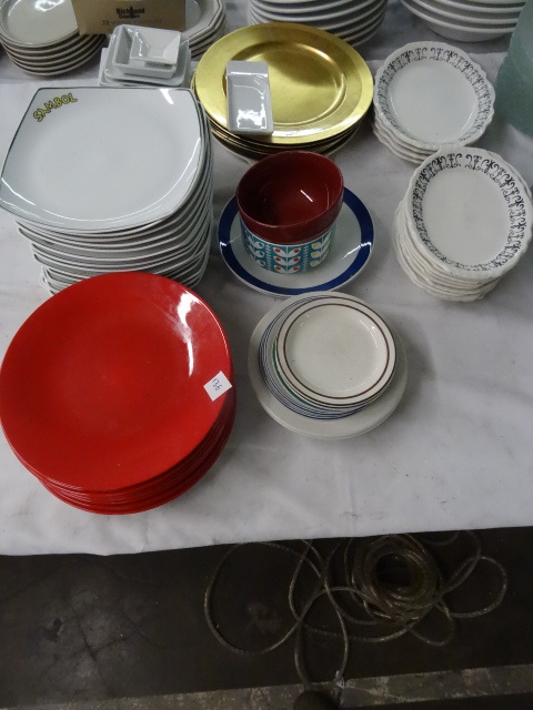 lot 136 image: Large Variety Of Plates And More