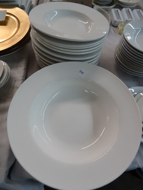 lot 140 image: Large and Medium Pasta Bowls