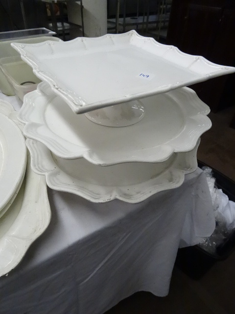 lot 149 image: Ceramic And 2 Metal Coated Pedestal Stands