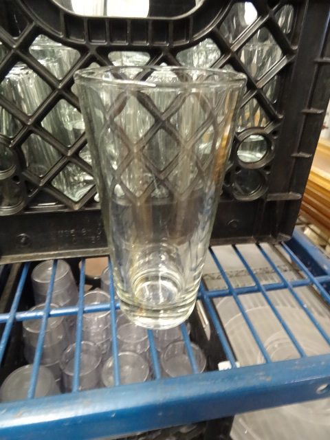 lot 162 image: Heavy Glass WaterPop Glasses