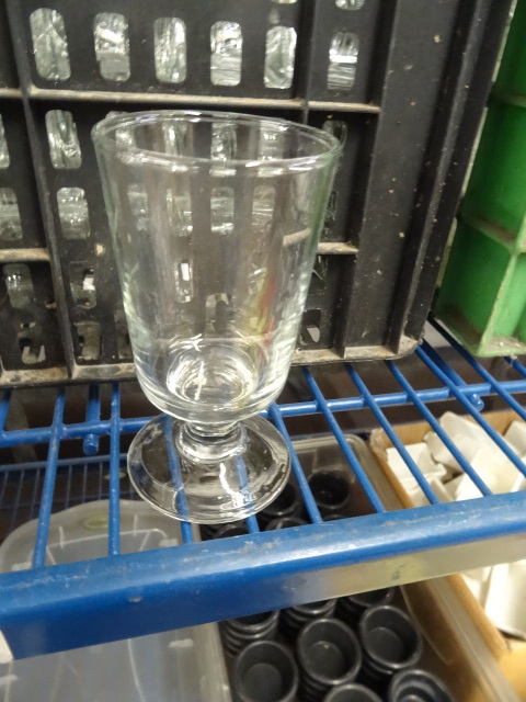 lot 164 image: Pedestal Juice Glasses