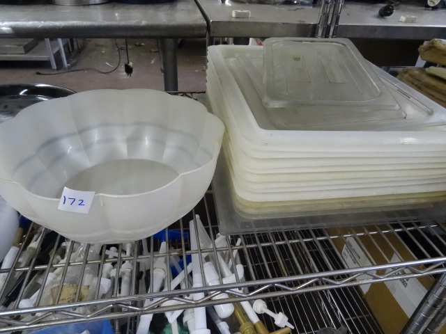 lot 172 image: Misc Plastic Lids and More