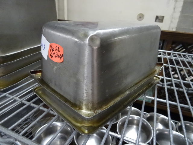lot 213 image: 14 Size Pans 6 Deep
