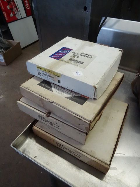 lot 263 image: 4 boxes of grease filters