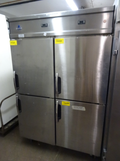 lot 265 image: Cold tech fridge and freezer.