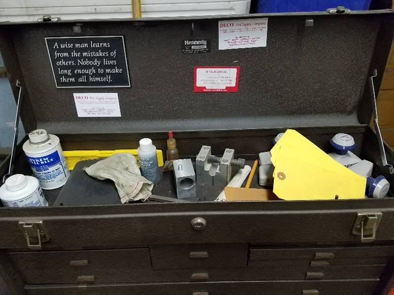 Kennedy Machinist tool chest.