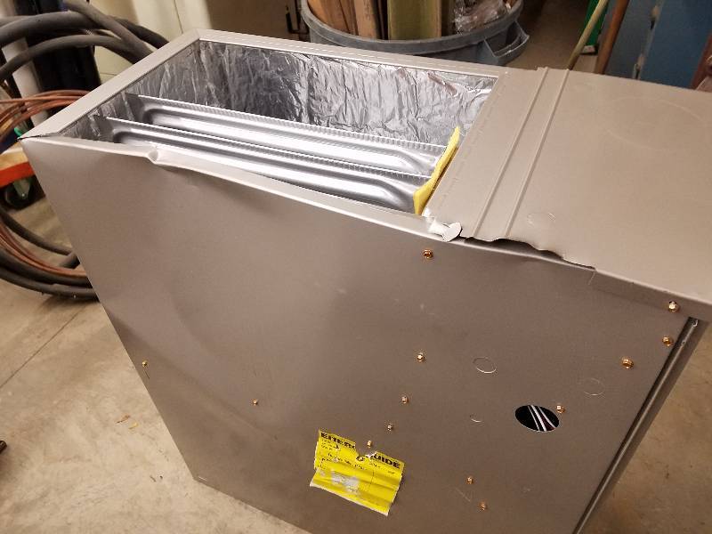 New Carrier scratch and dent furnace. 58STA045---16108.  45,000 BTU.  Natural or Propane.