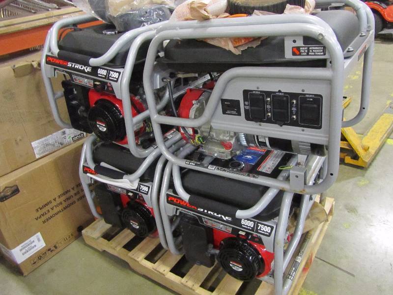 PowerStroke 6,000-Watt Gasoline Powered Portable Generator; Quantity of