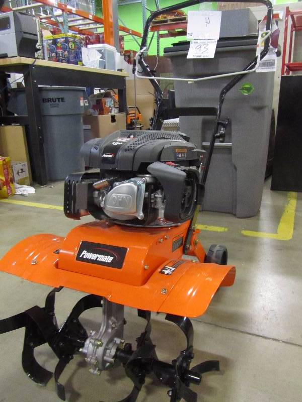 lot 4 image: Powermate 11 in. 150cc Gas Front Tine Tiller