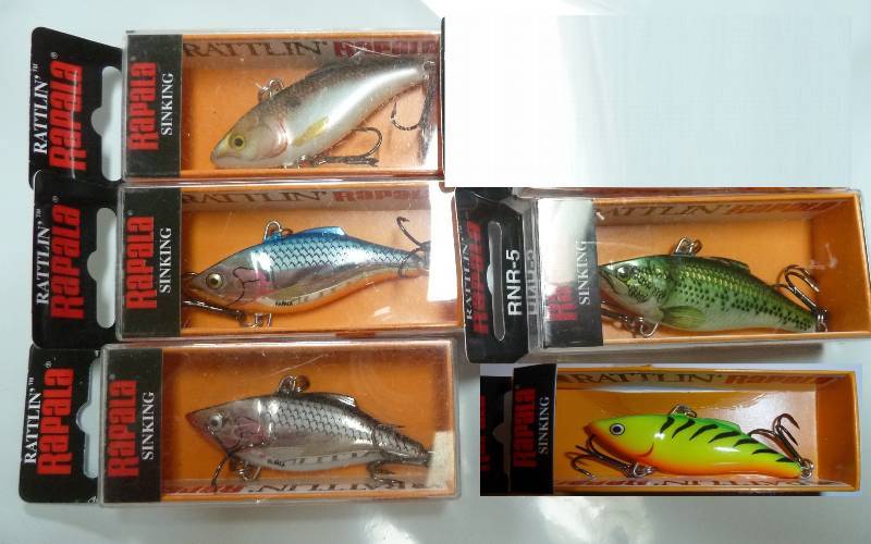 30 Rapala lures - 6 of each of 5 co...
