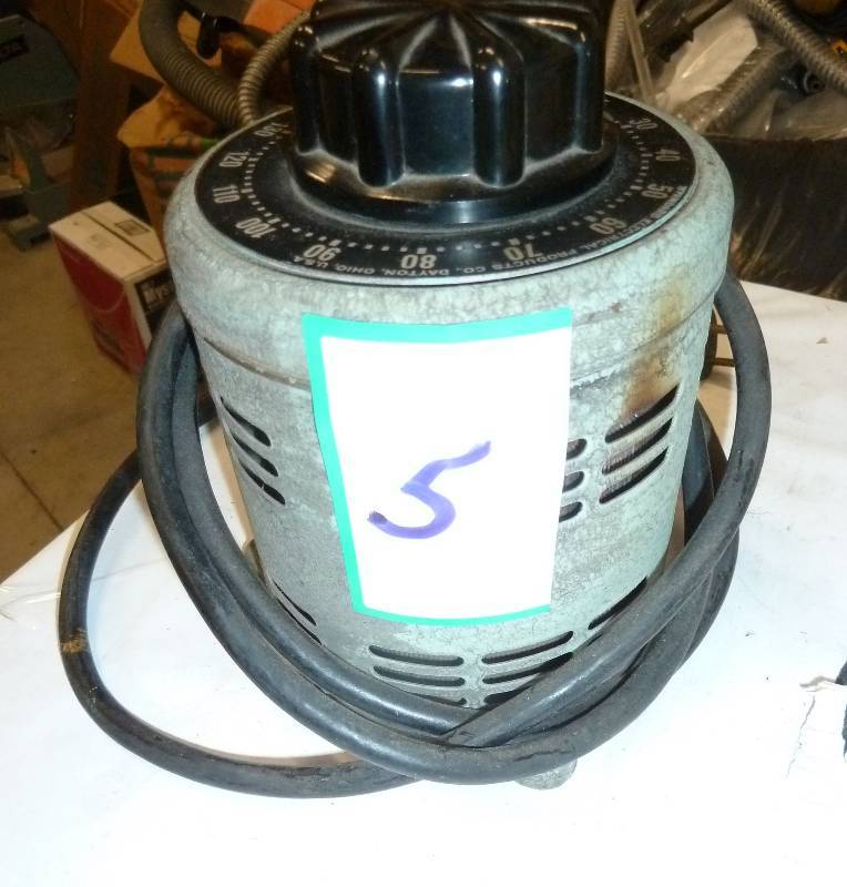 Variable Transformer 0-140v  untest...