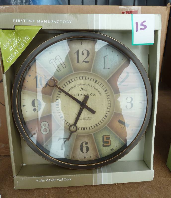 New wall clock...