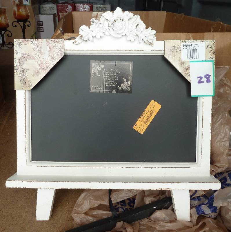 new chalkboard message board, antiq...