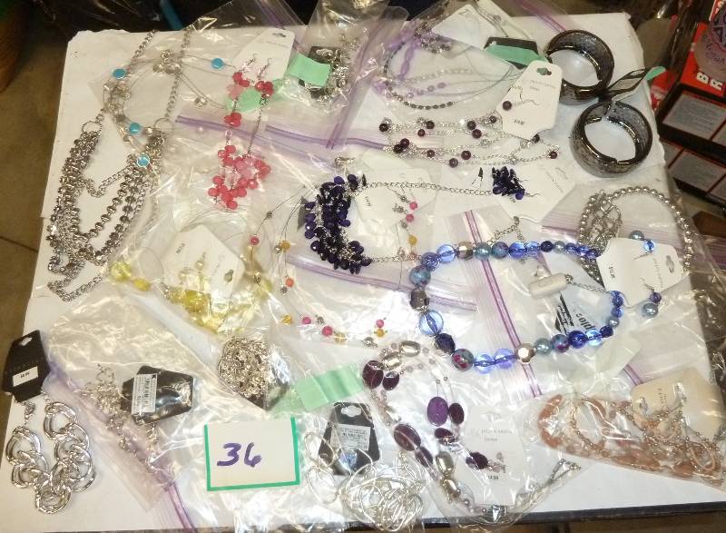 Lot of Necklaces, and bracelets, al...