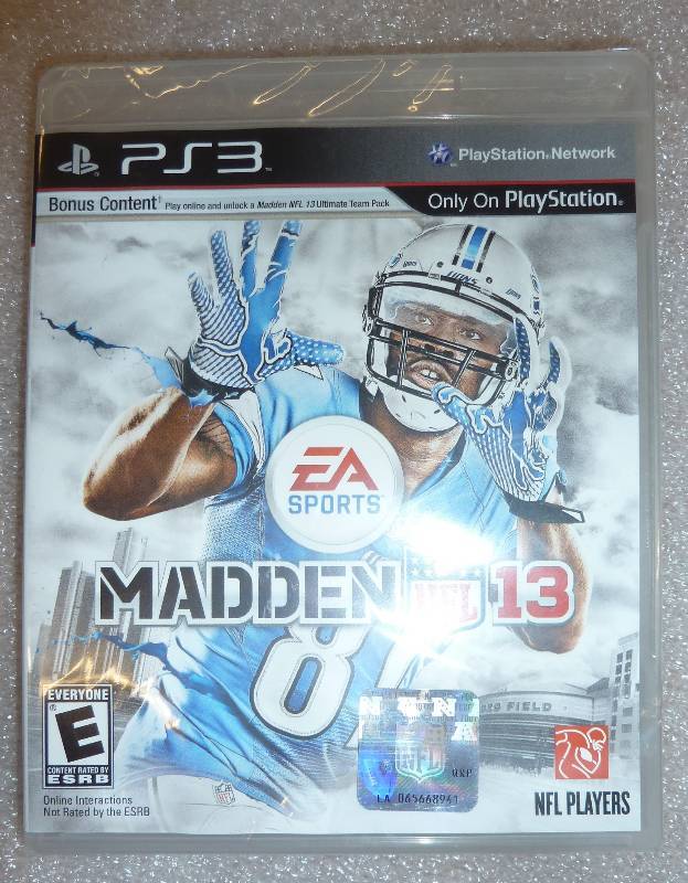 New Sealed, Madden NFL 13, PS3 game...