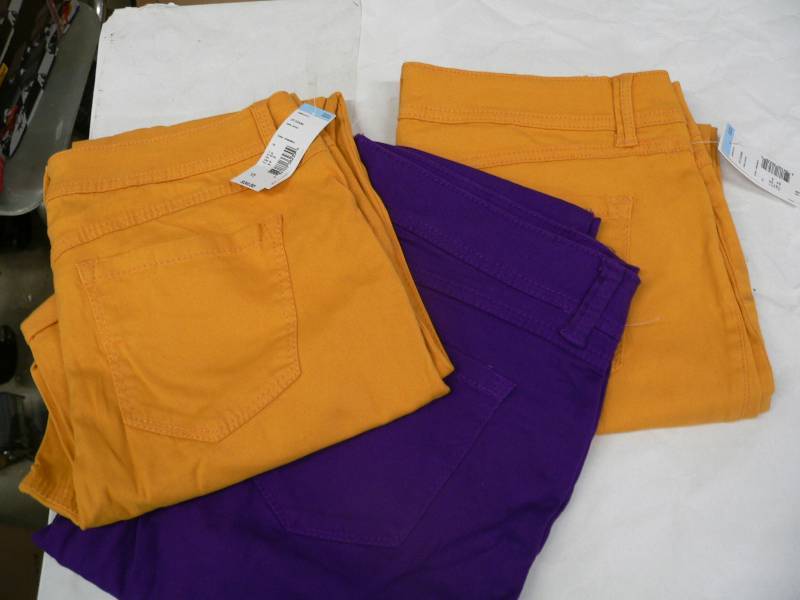 Three pair of Junior size 13 and 15...