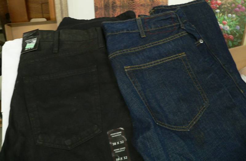 Two pair new Mens Adam Levine jeans...