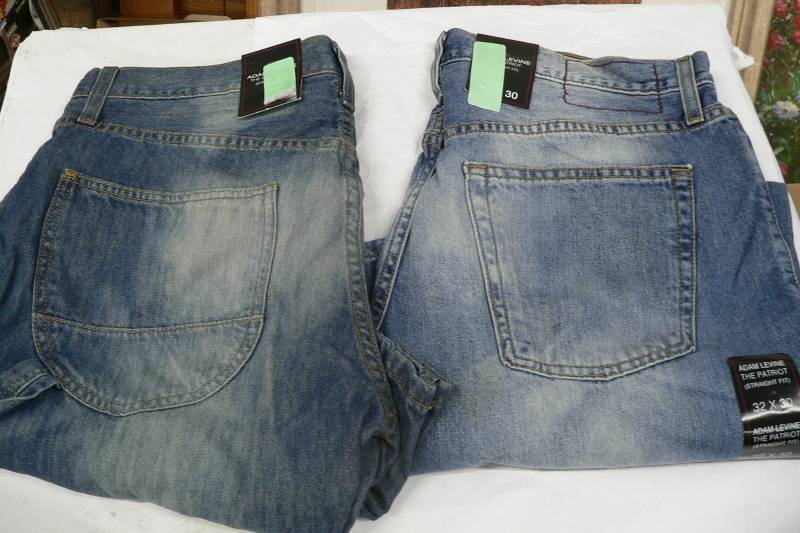 Two pair new Mens Adam Levine jeans...