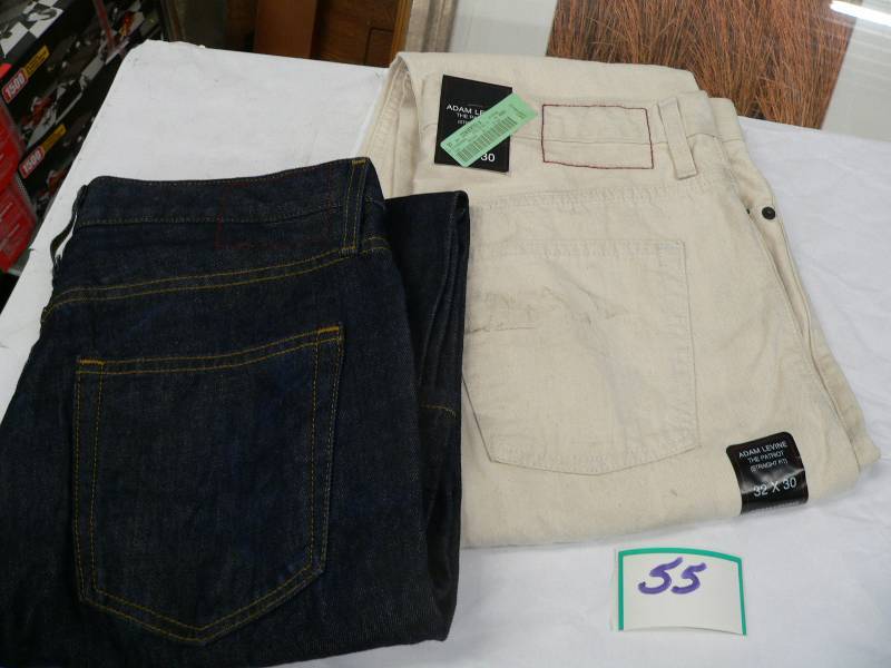 Two pair new Mens Adam Levine jeans...