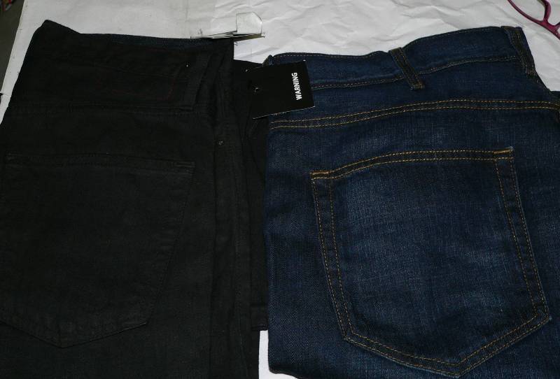Two pair new Mens Adam Levine jeans...