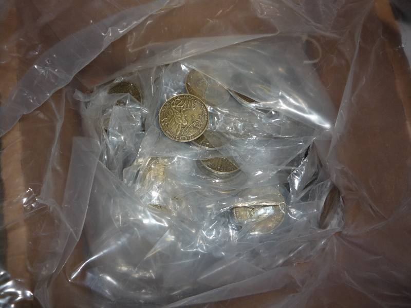 approx 250 whitetail coins, individ...